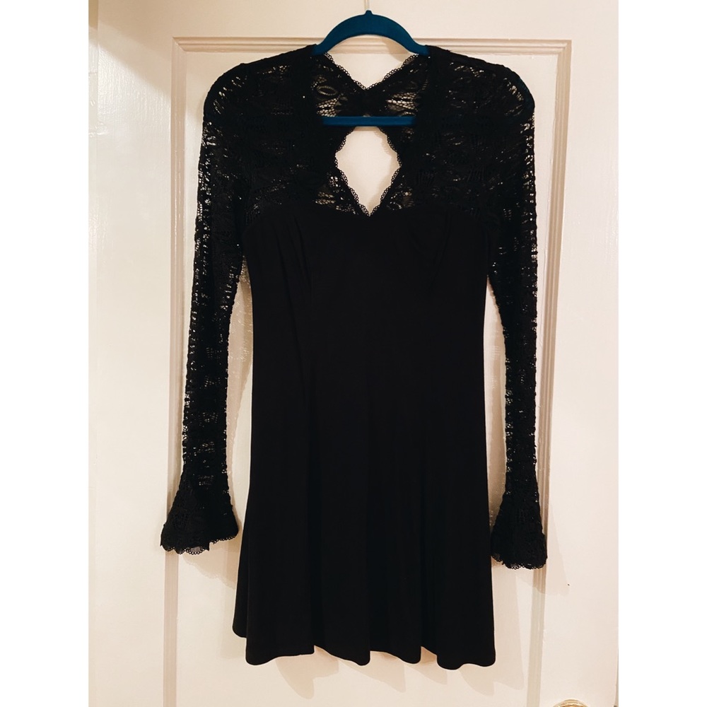 Free People Black Dress